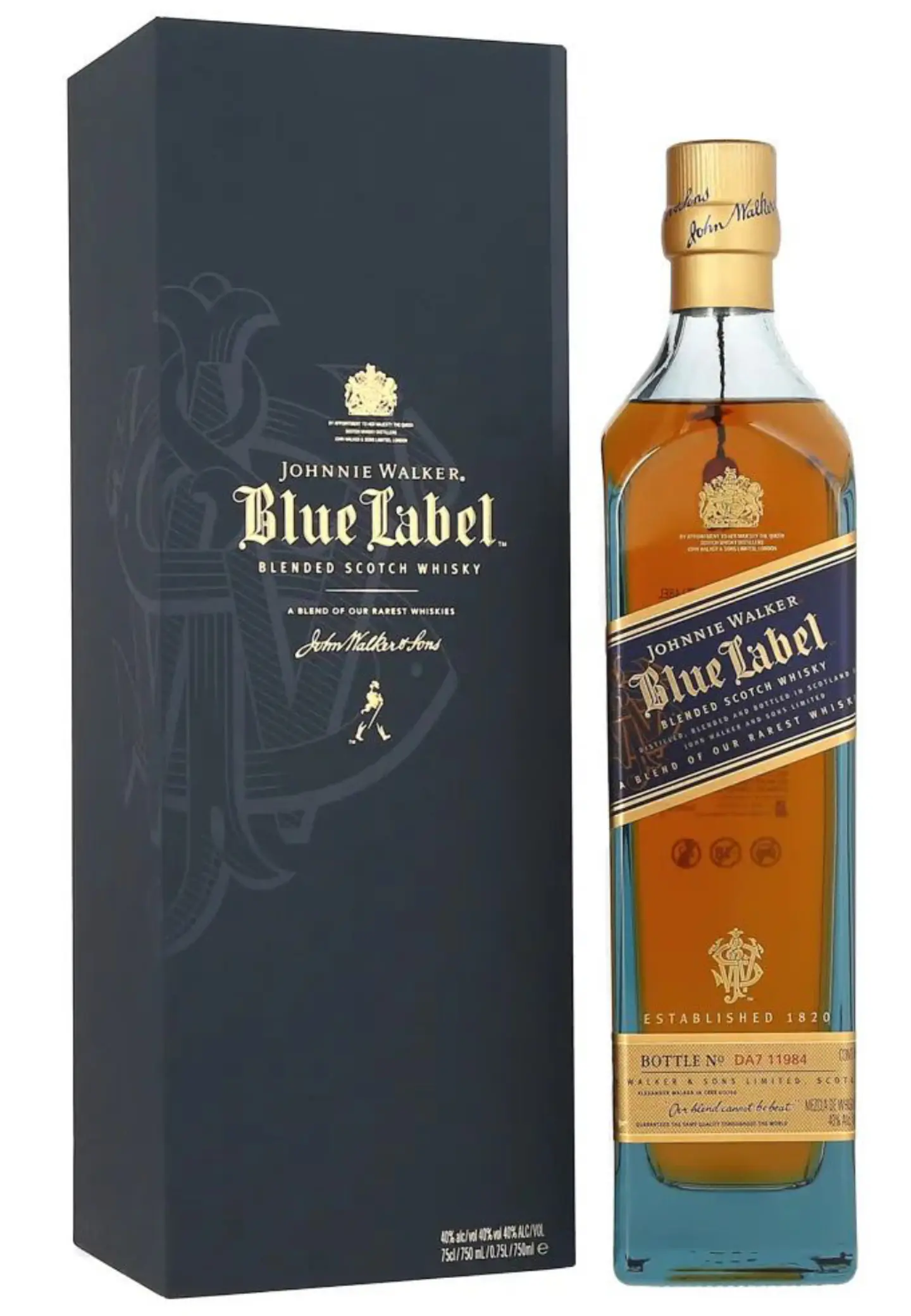 JOHNNIE WALKER BLUE LABEL 75cl 3