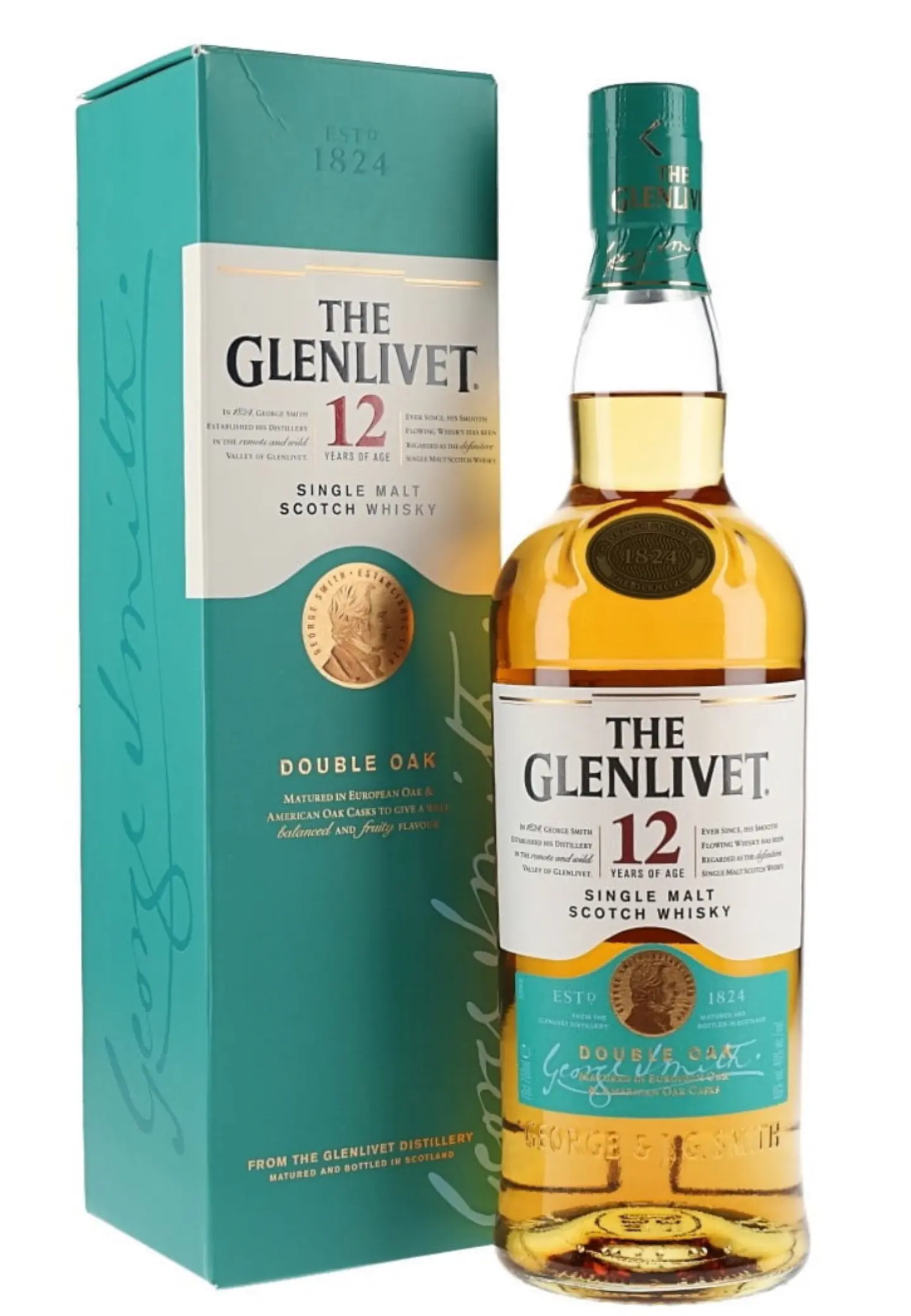 THE GLENLIVET 12 Year Old 70cl 1
