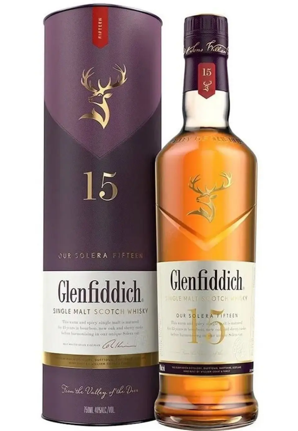 GLENFIDDICH 15 years 75cl 1