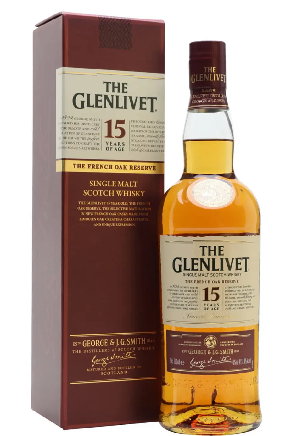THE GLENLIVET  15 years 70cl 1