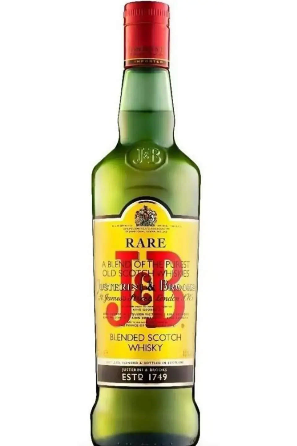 J&B WHISKY 75cl 1
