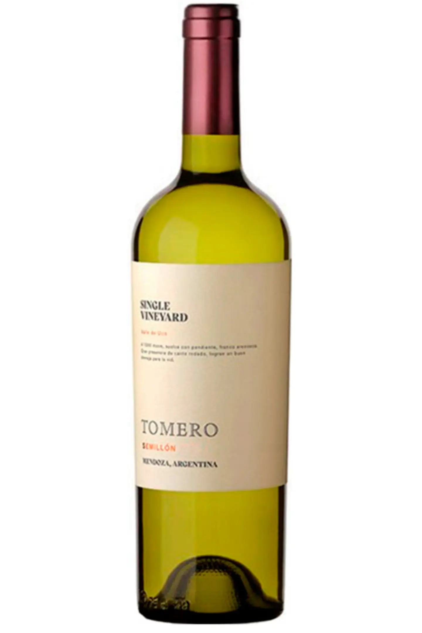 TOMERO Single Vineyard Semillon 1