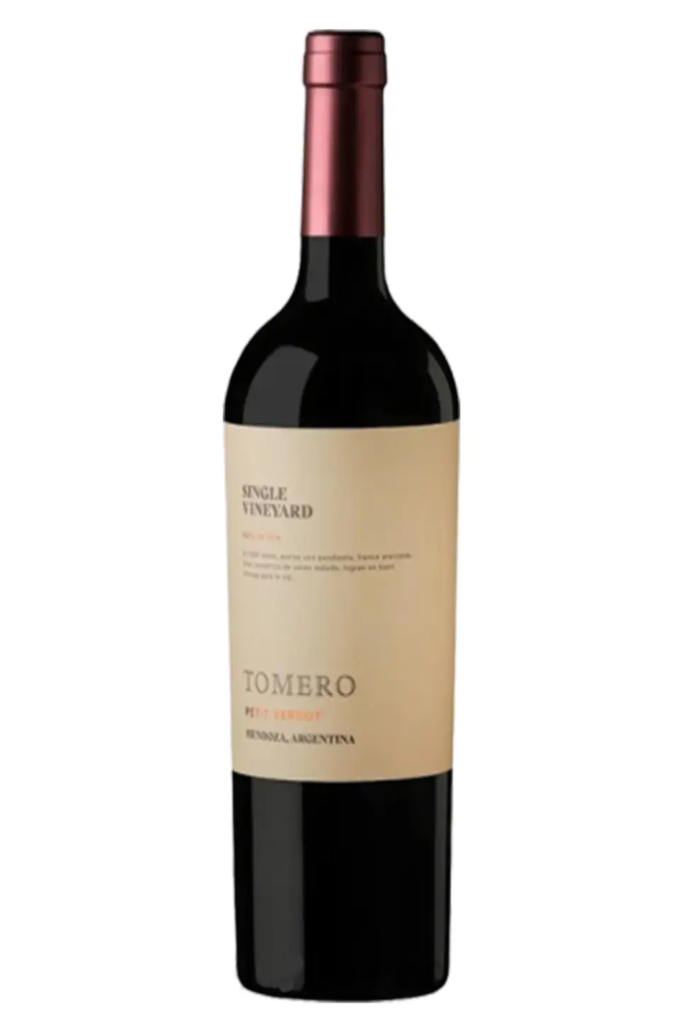 TOMERO Single Vineyard Petit Verdot 2019 1