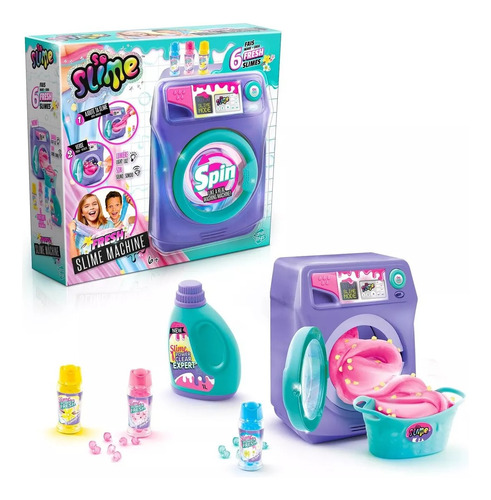 So Slime Diy Lavadora Fresh Slime Machine Con Luz Y Sonido