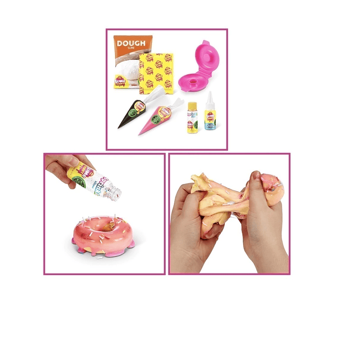 Set De Juego Slime Mart Crea Tu Donut Bolsa De Compra Zuru 4