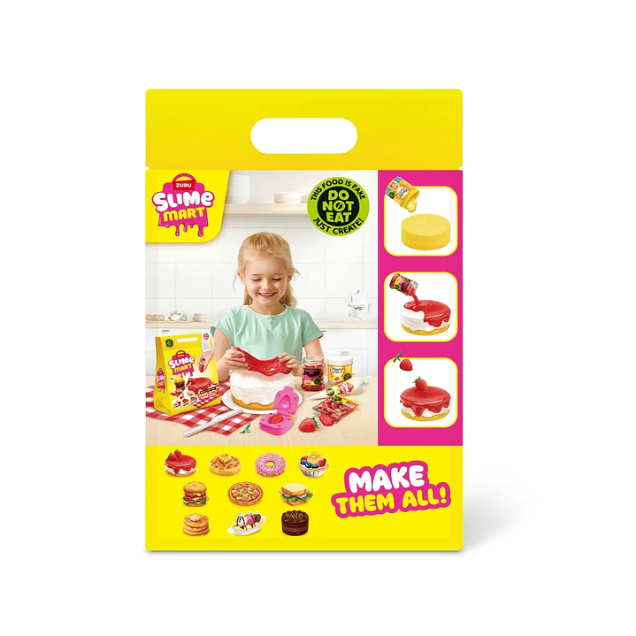 Set De Juego Slime Mart Cheesecake De Frutilla Zuru 5