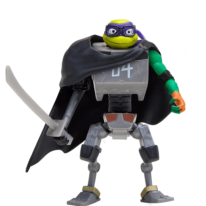 Figura Tortugas Ninja Mutant Mix'n Match Mechazoid Original 6