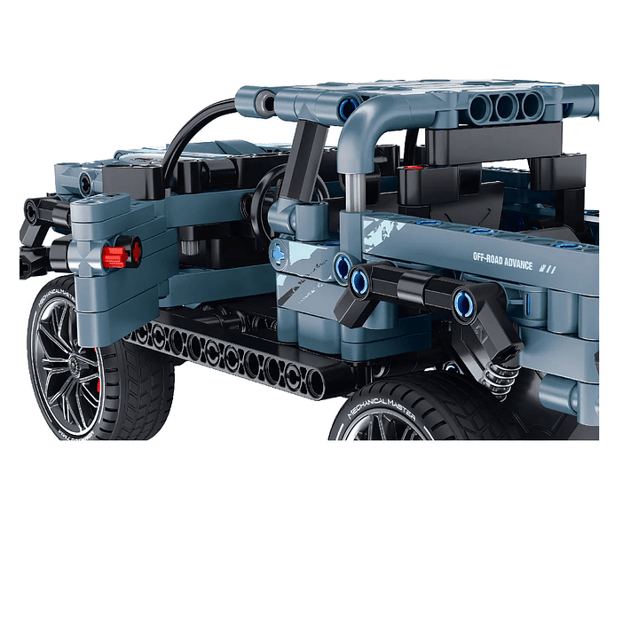 Camioneta Friccion 463 Piezas Bloques P/armar Ft131 Immaster 3