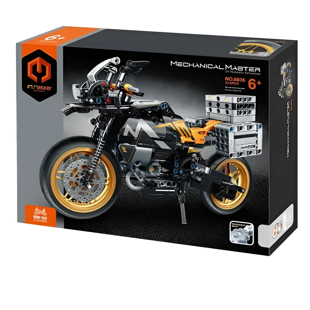 Moto A Friccion 572 Piezas Bloques P/armar Ft149 Immaster 1