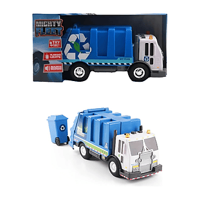 Camión Recolector Residuos C/ Luz Sonido Mighty Fleet