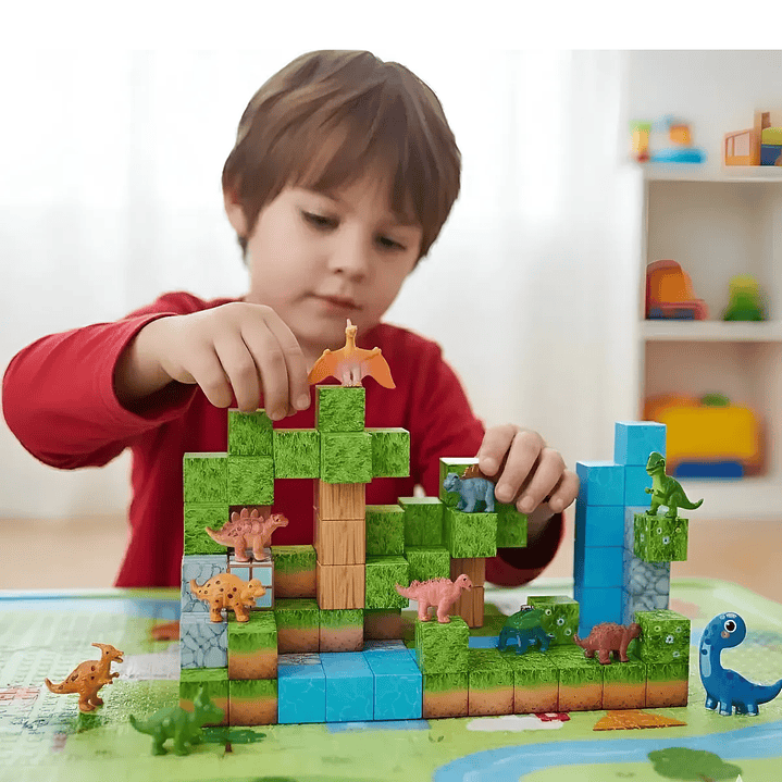 Bloques Magnéticos Cubos Steam Minecraft 114 Piezas 2960020 5