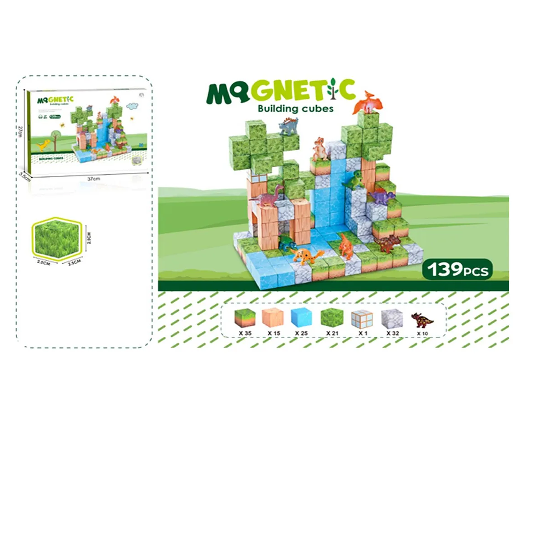 Bloques Magnéticos Cubos Steam Minecraft 139 Piezas 2960019 5