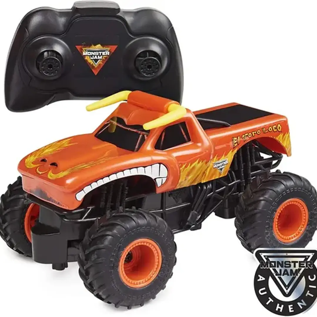 Monster Jam El Toro Loco Camiontea A Control Remoto 2