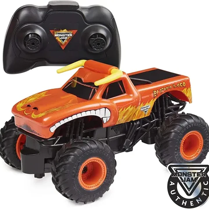 Monster Jam El Toro Loco Camiontea A Control Remoto 2