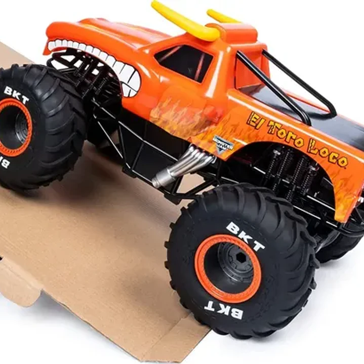 Monster Jam El Toro Loco Camiontea A Control Remoto 6
