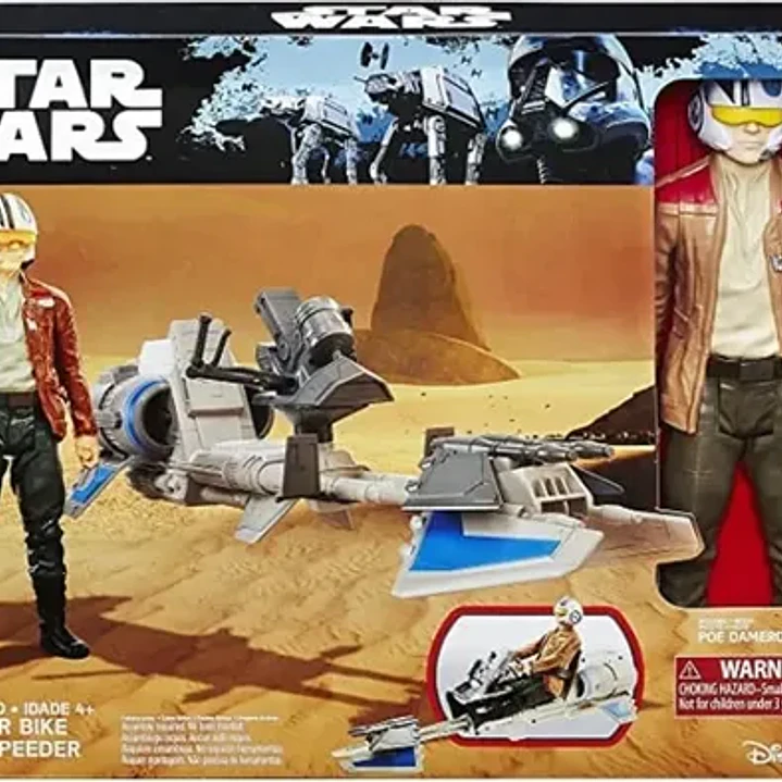 Star Wars Moto Speeder Con Poe Dameron 1