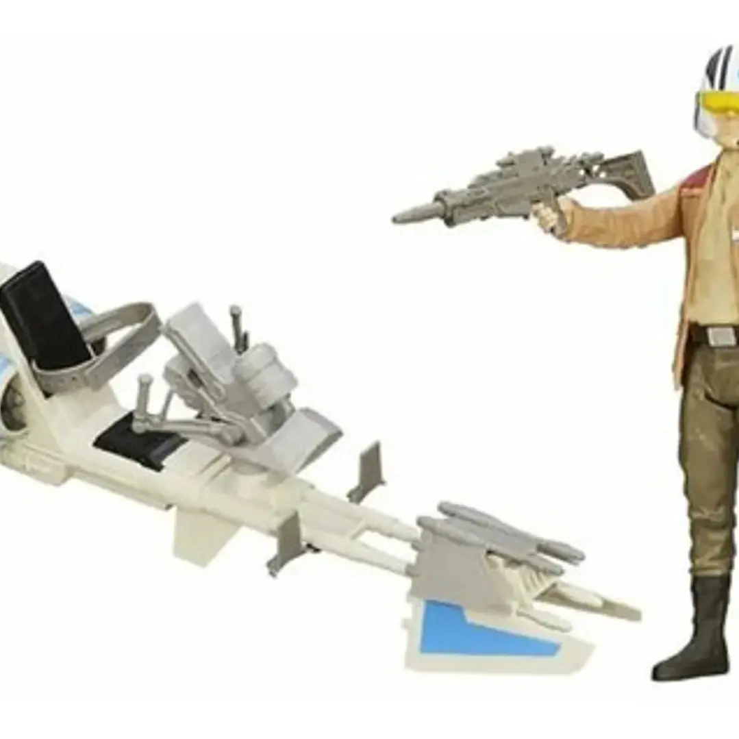 Star Wars Moto Speeder Con Poe Dameron 2