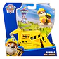  Muñeco Con Vehículo De Paw Patrol-rubble- Original - Miniatura 1