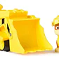  Muñeco Con Vehículo De Paw Patrol-rubble- Original - Miniatura 3