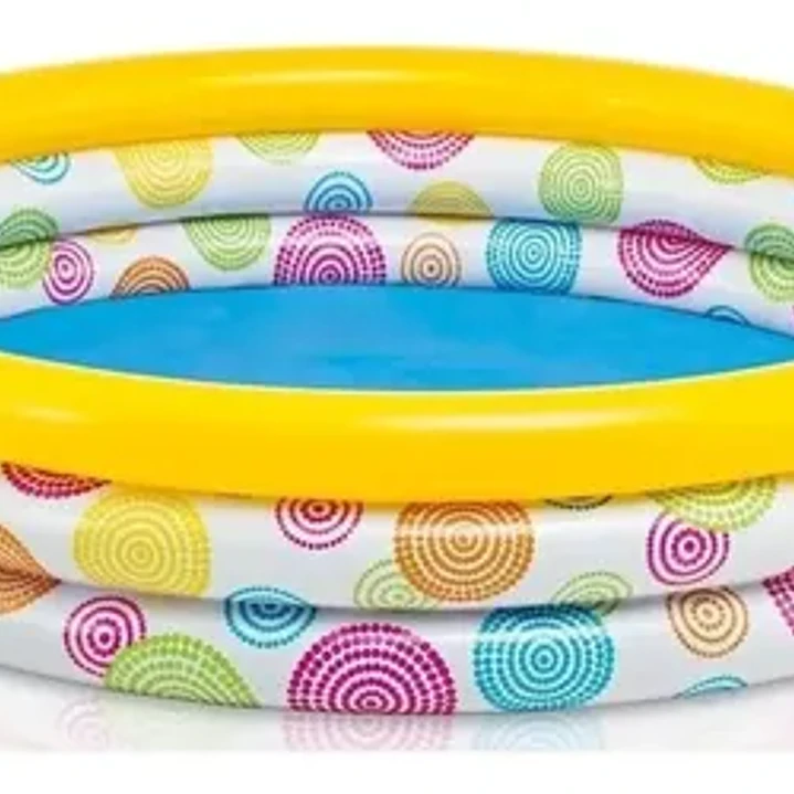 Pileta Inflable Intex De 3 Aros Anillos Intex 147 X 33 Cm Color Multicolor 1