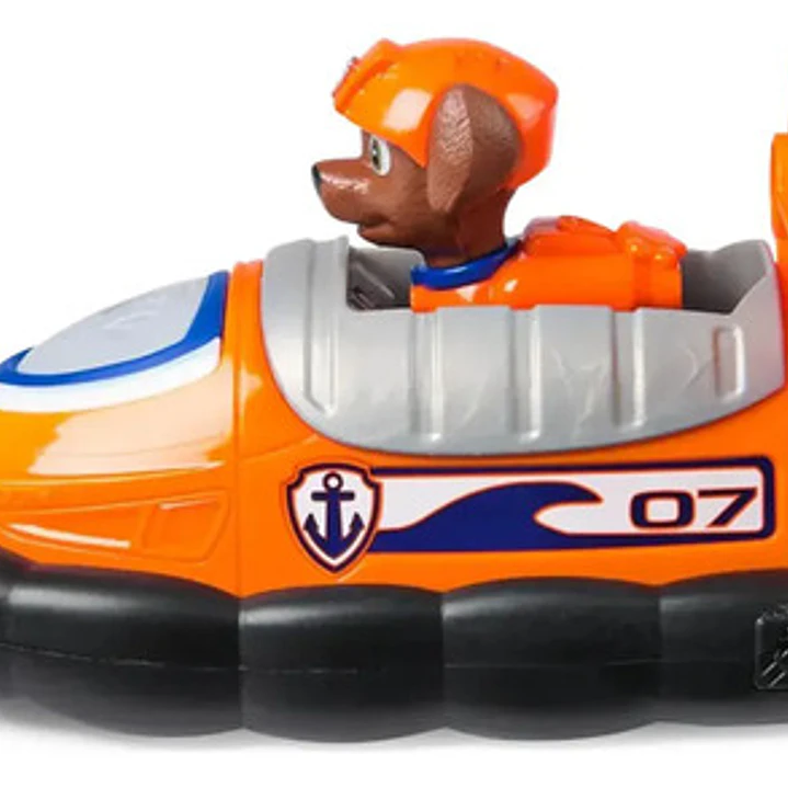 Paw Patrol Vehículo 16 Cm Con Figura - Spin Master Color Zuma 2