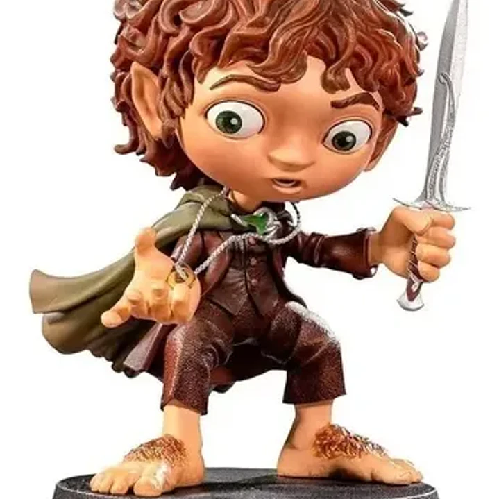 Figura Coleccionable Frodo El Señor De Los Anillos Iron Studios Minico 2