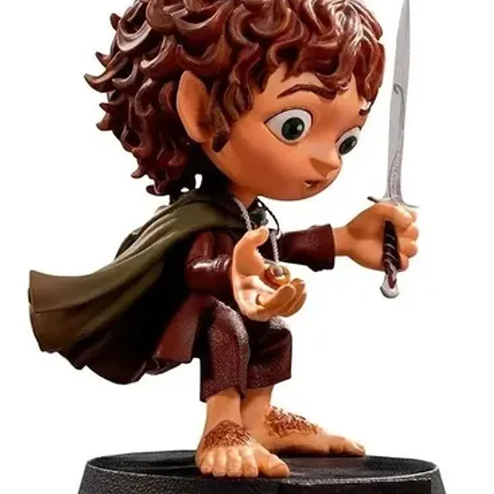 Figura Coleccionable Frodo El Señor De Los Anillos Iron Studios Minico 3