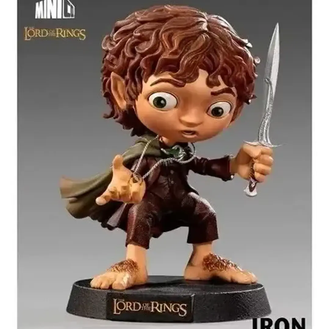 Figura Coleccionable Frodo El Señor De Los Anillos Iron Studios Minico 5