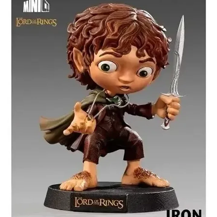 Figura Coleccionable Frodo El Señor De Los Anillos Iron Studios Minico 5