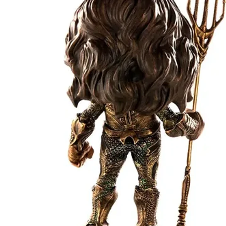 Figura  Aquaman Liga De La Justicia Minico Iron Studios 4
