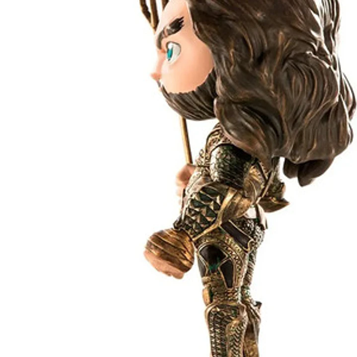 Figura  Aquaman Liga De La Justicia Minico Iron Studios 5