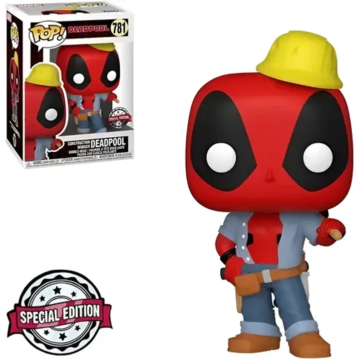 Funko Pop! Deadpool Construction Worker, Special Edition 781 1