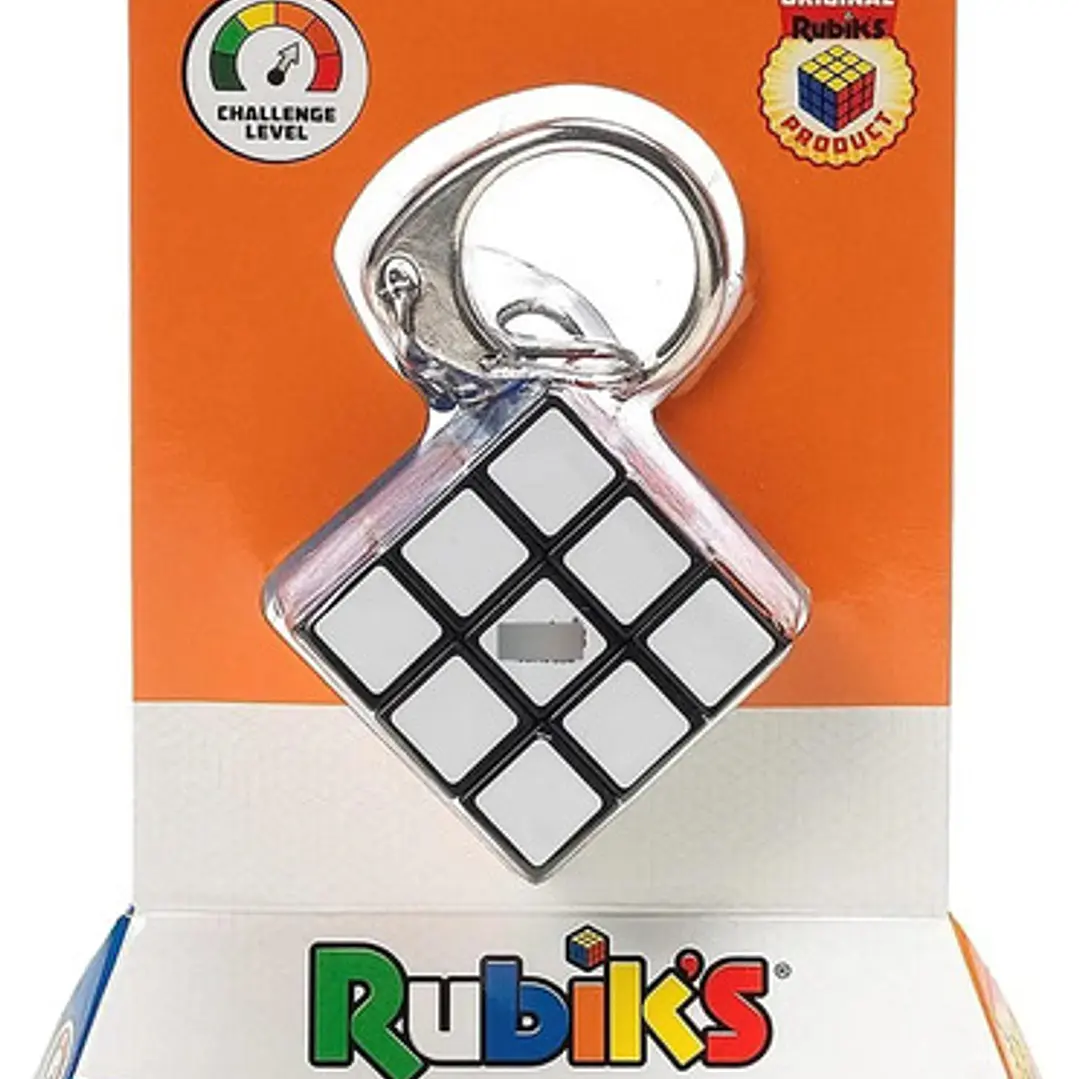 Cubo Rubik's Spin Master Llavero Cube Rubiks Habilidad Estructura Multicolor 1
