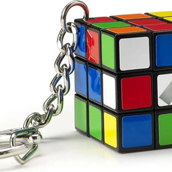 Cubo Rubik's Spin Master Llavero Cube Rubiks Habilidad Estructura Multicolor 2