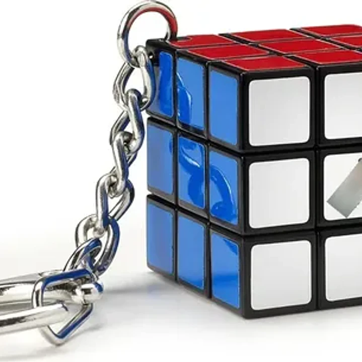 Cubo Rubik's Spin Master Llavero Cube Rubiks Habilidad Estructura Multicolor 4