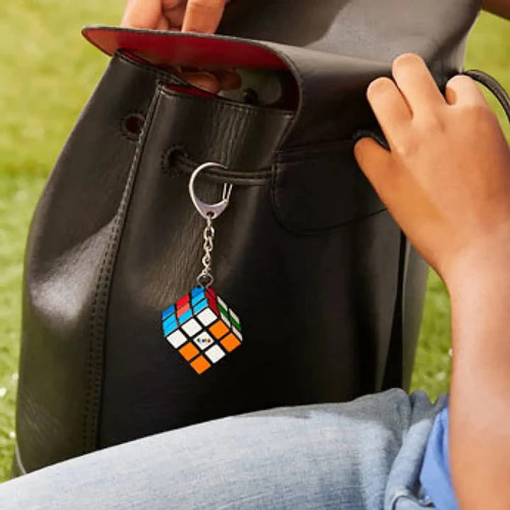 Cubo Rubik's Spin Master Llavero Cube Rubiks Habilidad Estructura Multicolor 6