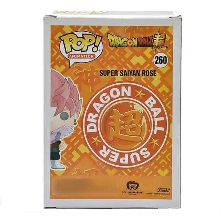  Funko Pop ! Dragon Ball Super Saiyan Rose # 260 Original 6