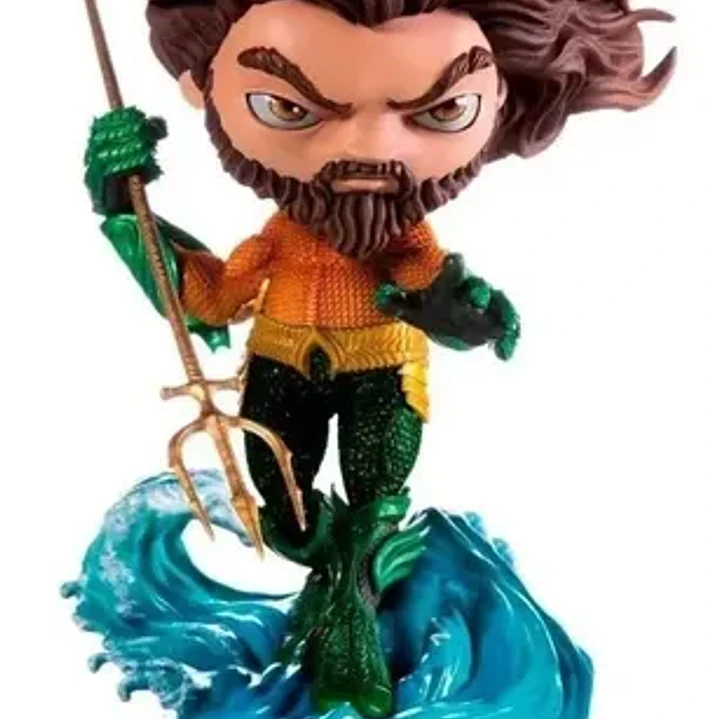 Liga De La Justicia Aquaman Figura Minico Heroes 1