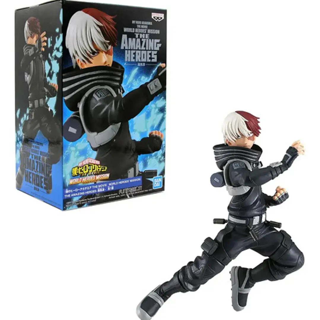 Banpresto - My Hero Academia World Heroes Mission - Todoroki 1