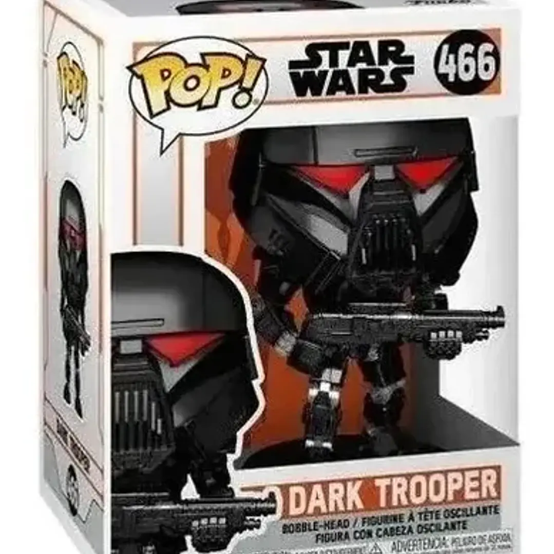 Funko Pop! Dark Trooper# 466 Star Wars Original 3