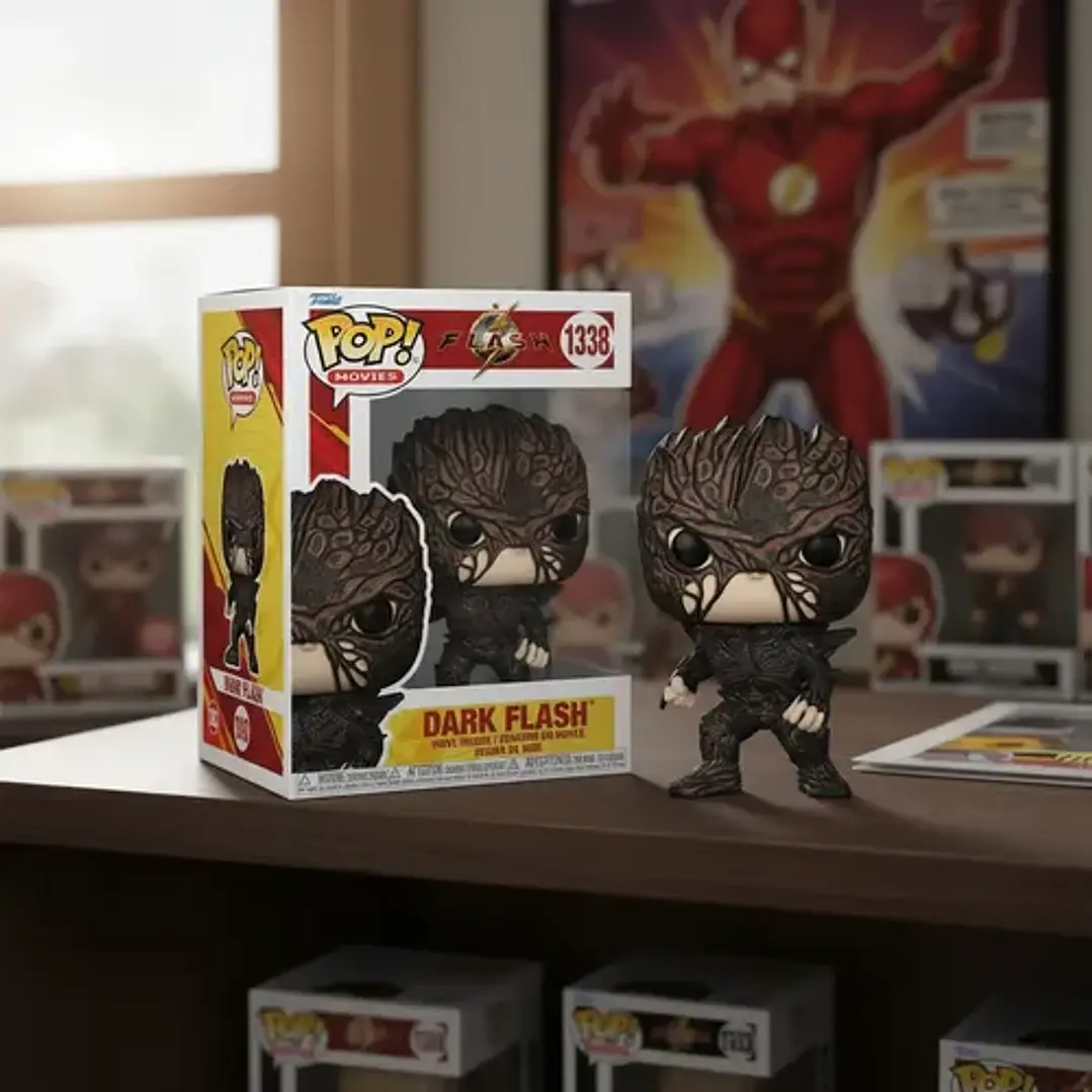  Funko Pop Movies ! Flash Dark Flash  # 1338 Original 2