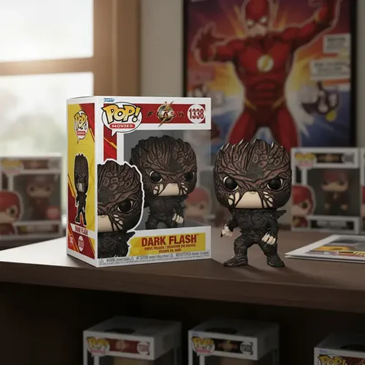  Funko Pop Movies ! Flash Dark Flash  # 1338 Original 2