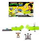 Las Tortugas Ninja Pista Tunel Lanzador Con Vehiculo Y Acc Color Verde - Miniatura 1