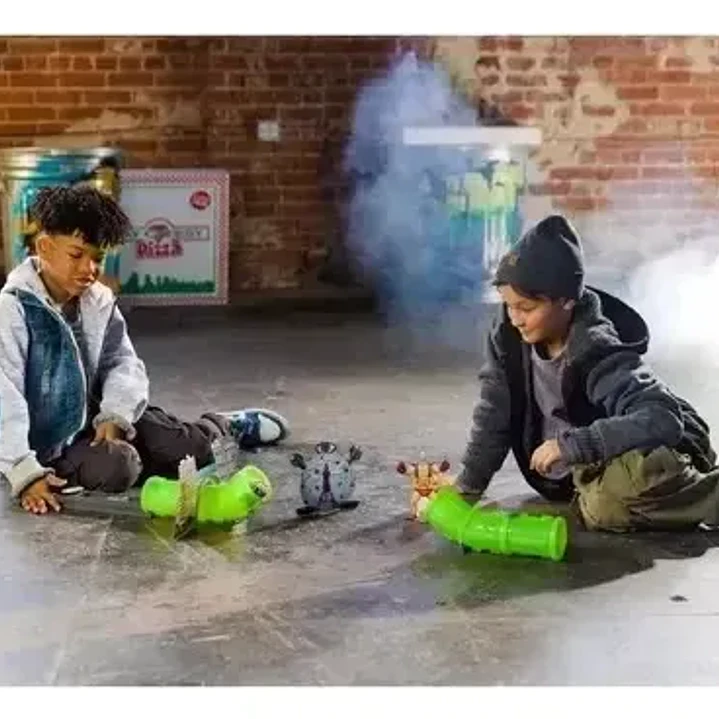 Las Tortugas Ninja Pista Tunel Lanzador Con Vehiculo Y Acc Color Verde 6