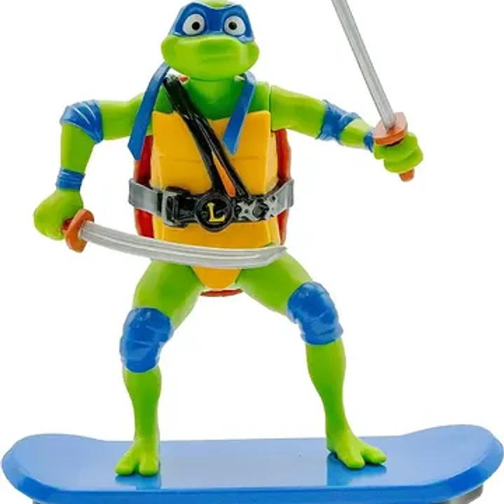 Figura Tortugas Ninja Pull Back Movimiento Mutantes Original 10