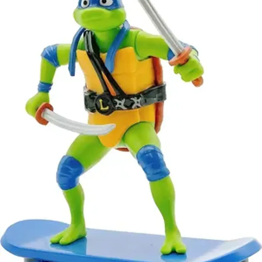 Figura Tortugas Ninja Pull Back Movimiento Mutantes Original 12