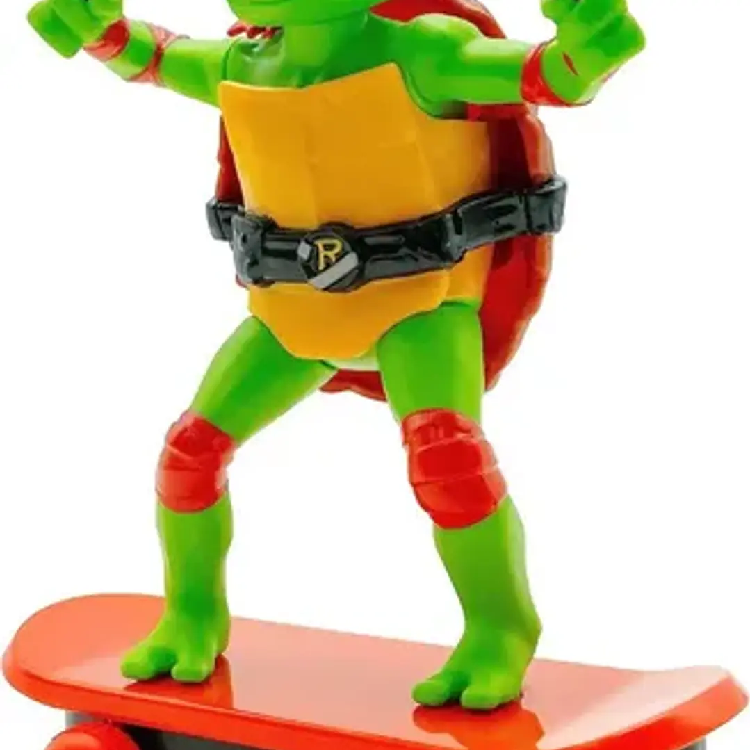 Figura Tortugas Ninja Pull Back Movimiento Mutantes Original 18