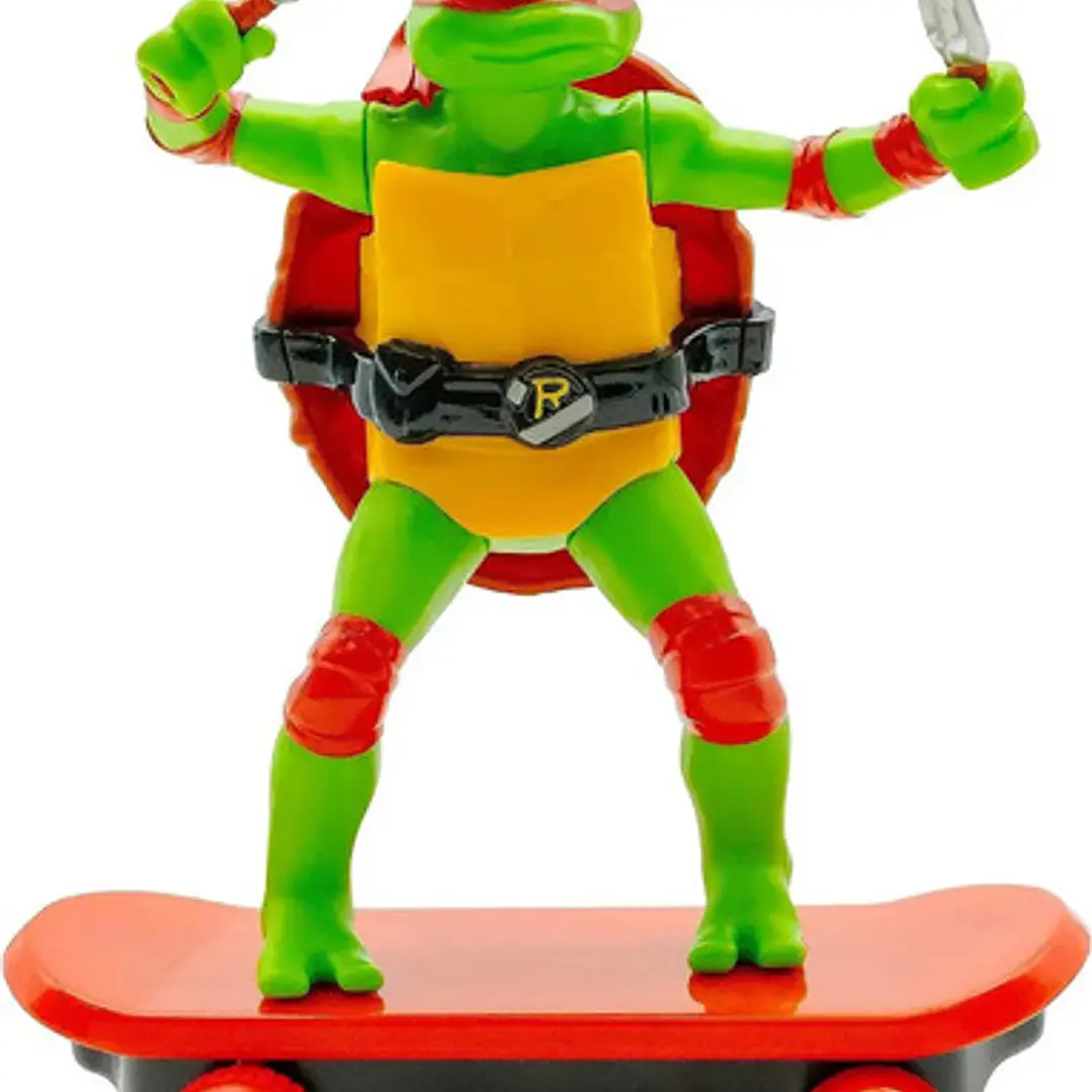 Figura Tortugas Ninja Pull Back Movimiento Mutantes Original 20