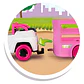 Muñeca Pinypon Let's Go! Coche Y Caballo Con Accesorios 7cm - Miniatura 4