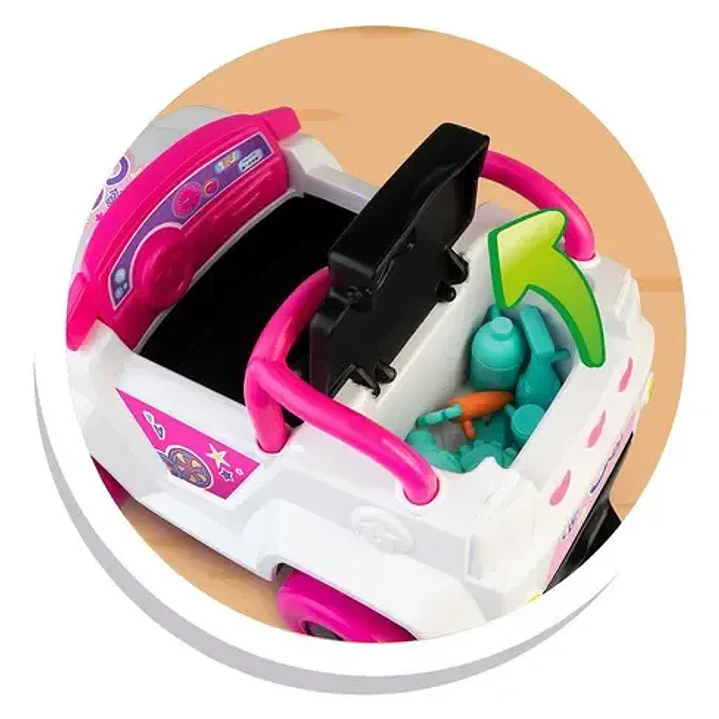 Muñeca Pinypon Let's Go! Coche Y Caballo Con Accesorios 7cm 5